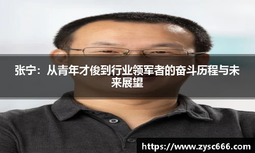张宁：从青年才俊到行业领军者的奋斗历程与未来展望